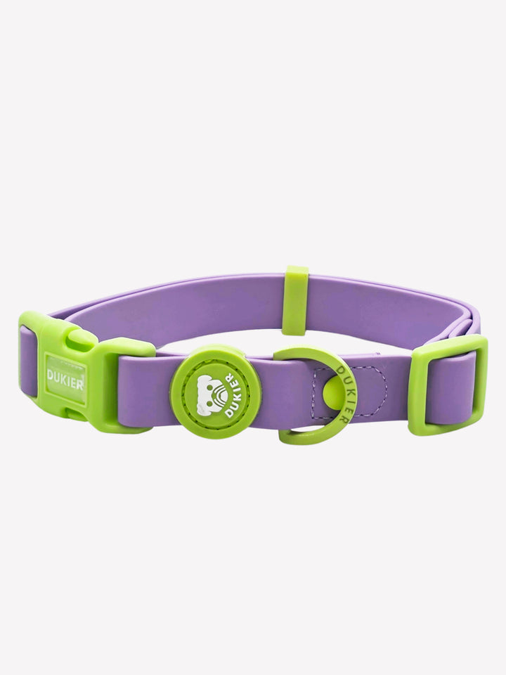 COLLAR WATERPROOF PARA PERRO VIOLET MATCHA
