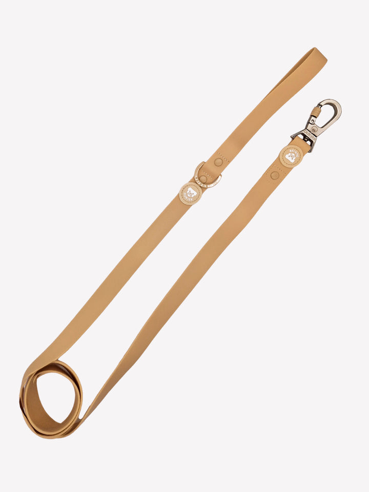 BEIGE WATERPROOF DOG LEASH