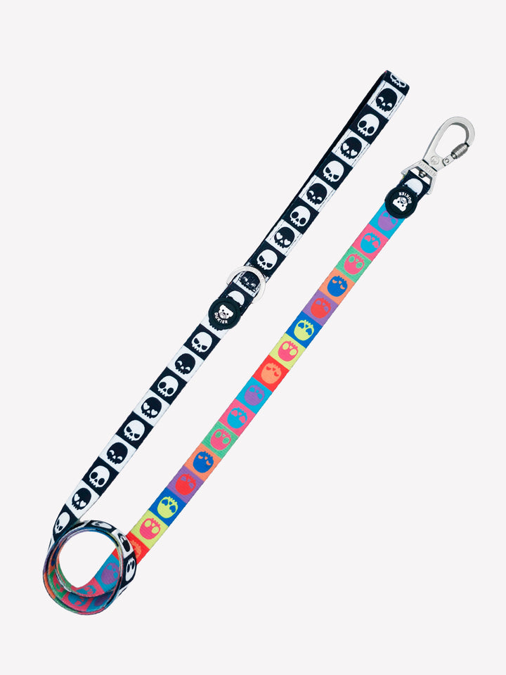 DOG LEASH SKULLS