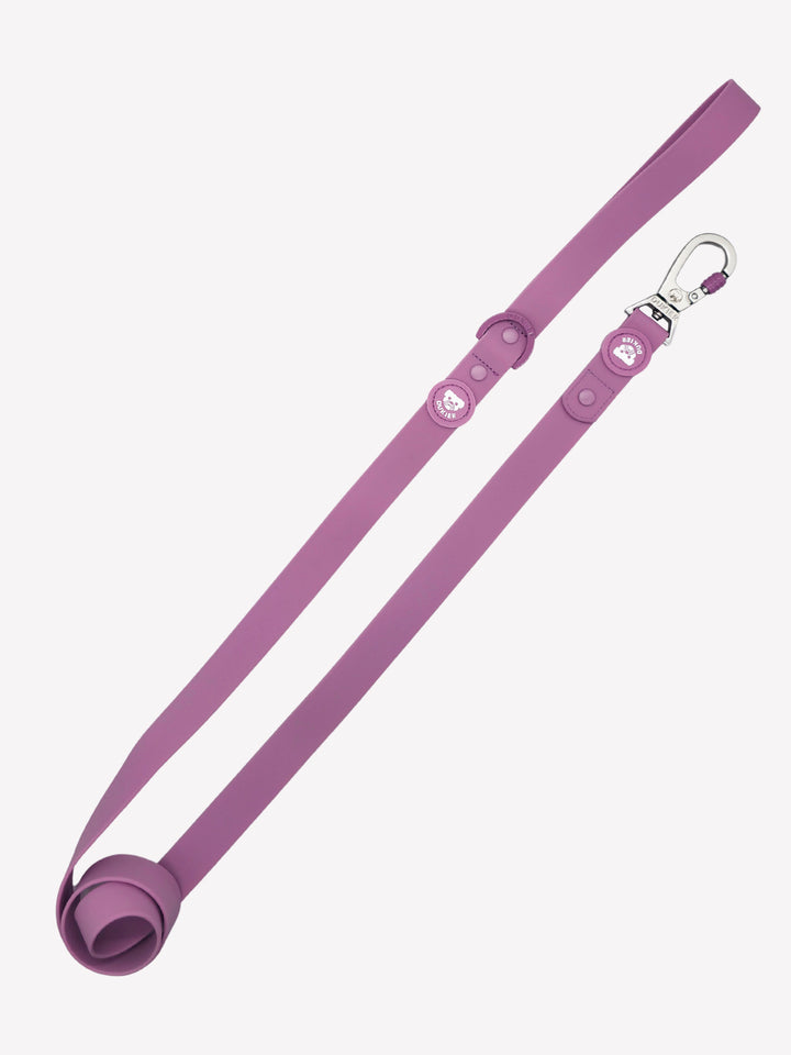 CORREA WATERPROOF PARA PERRO MAUVE