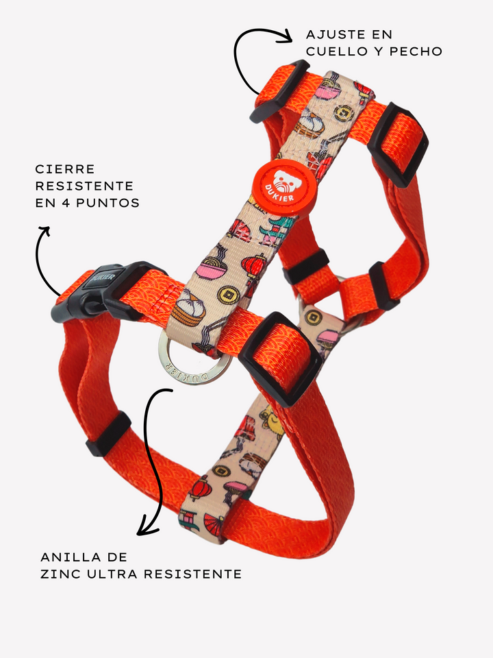 ASIAN CLASSIC DOG HARNESS