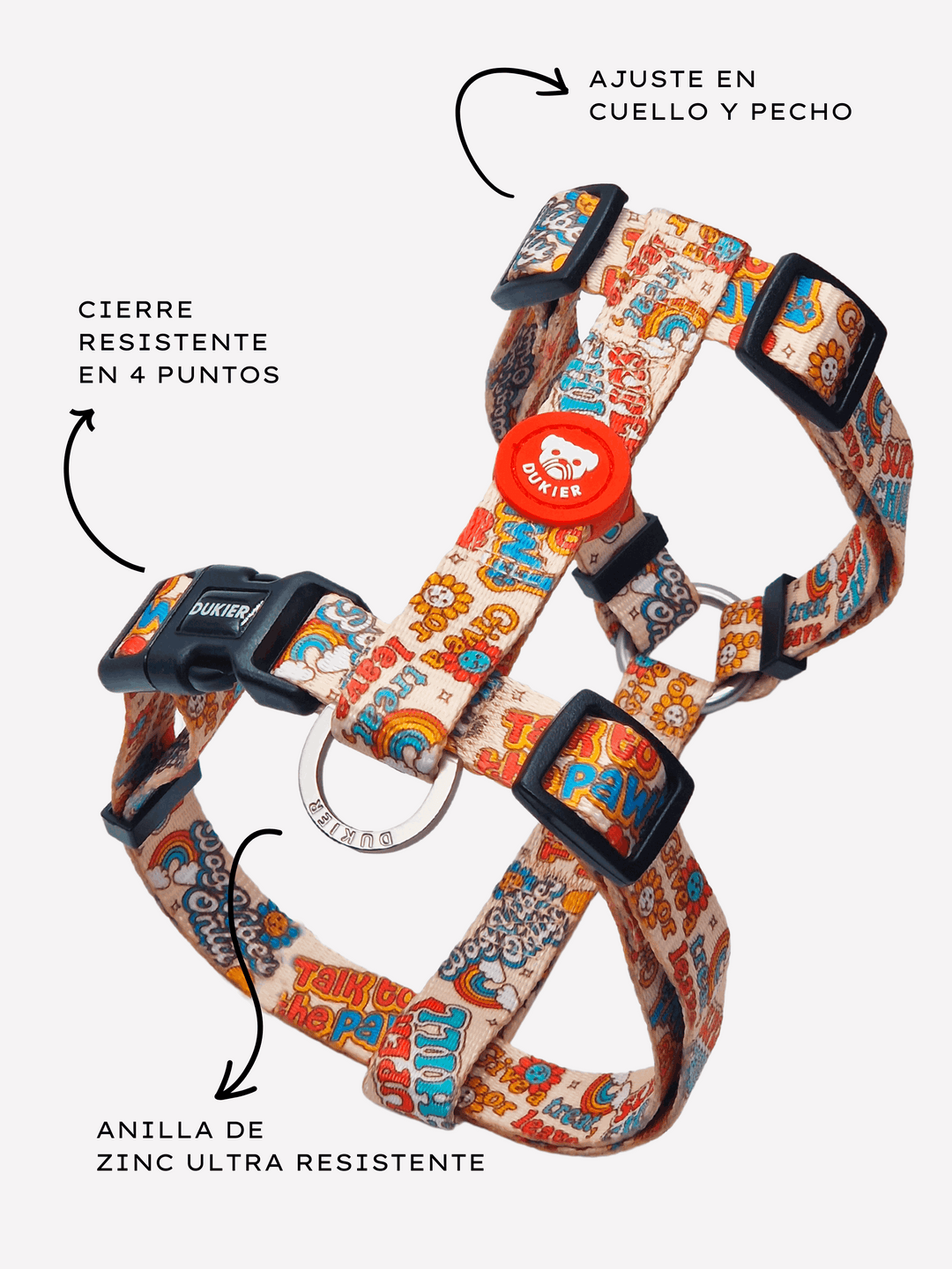 ARNÉS CLÁSICO PARA PERRO STICKERS