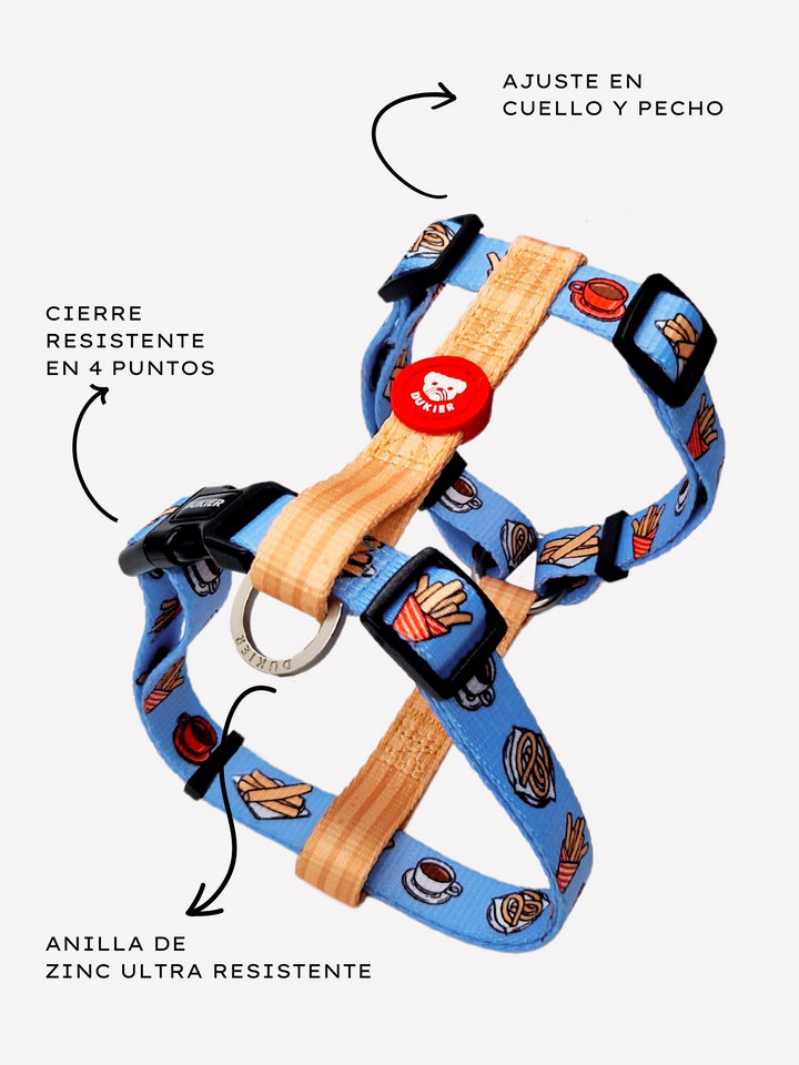 ARNÉS CLÁSICO PARA PERRO CHURROS