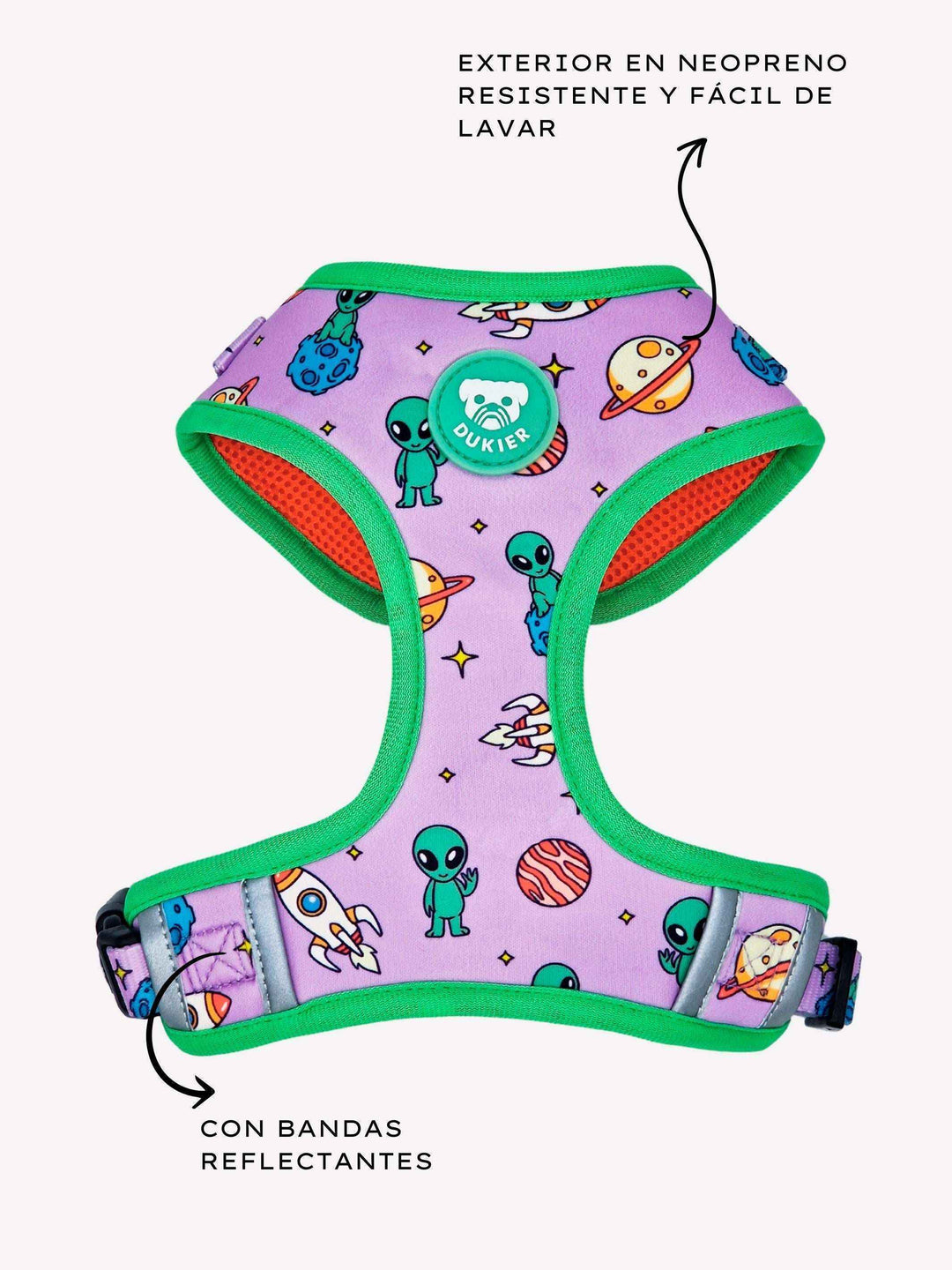 ARNES AJUSTABLE PARA PERRO ALIEN