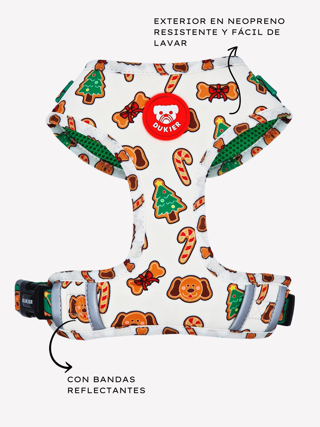 VERSTELLBARES HUNDEGESCHIRR GINGER BREAD