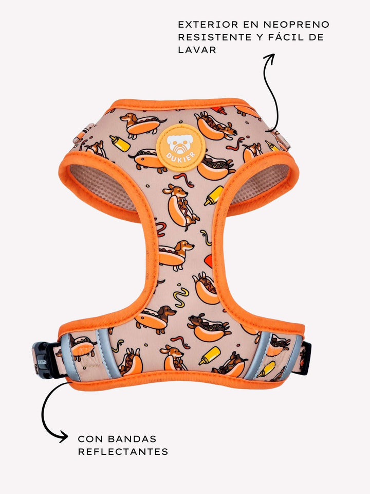 ARNES AJUSTABLE PARA PERRO HOT DOGS