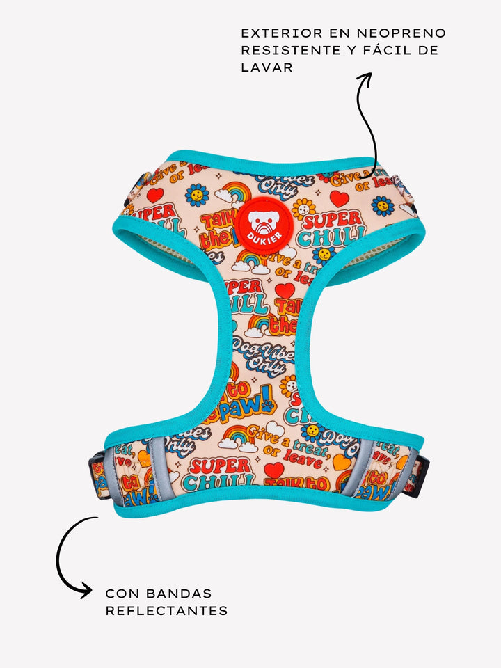 STICKERS ADJUSTABLE DOG HARNESS