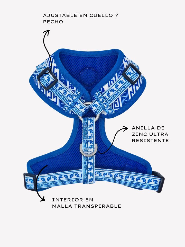 GREECE ADJUSTABLES DOG HARNESS