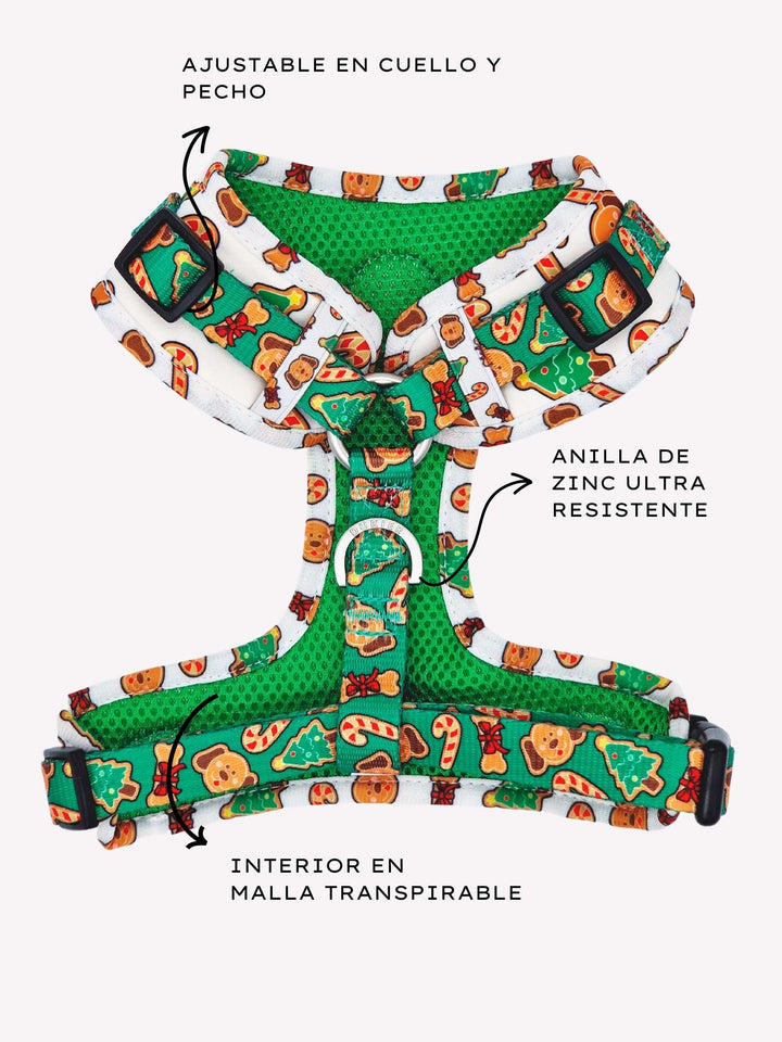 ARNÉS AJUSTABLE PARA PERRO GINGER BREAD