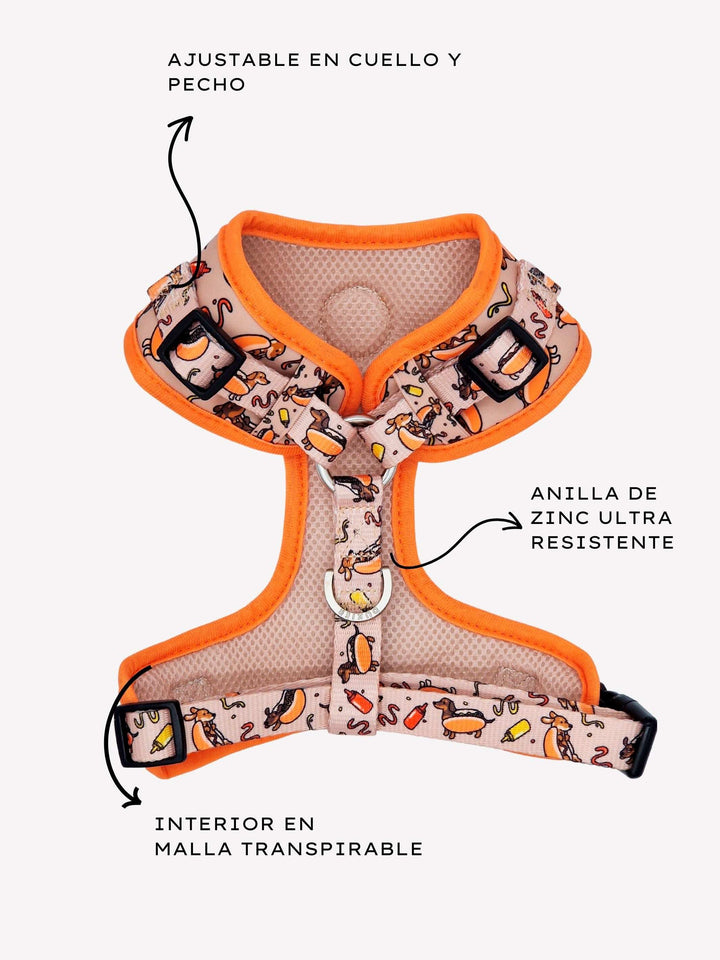 ARNES AJUSTABLE PARA PERRO HOT DOGS
