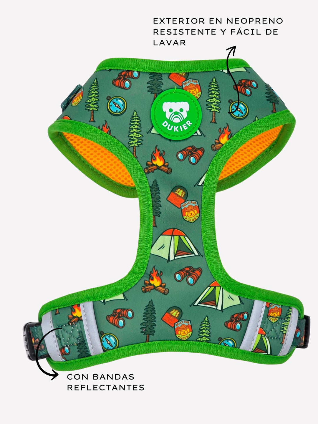 SCOUTS ADJUSTABLE DOG HARNESS