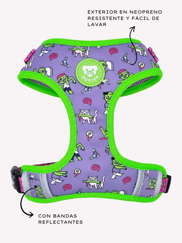 ARNES AJUSTABLE PARA PERRO ZOMBIE