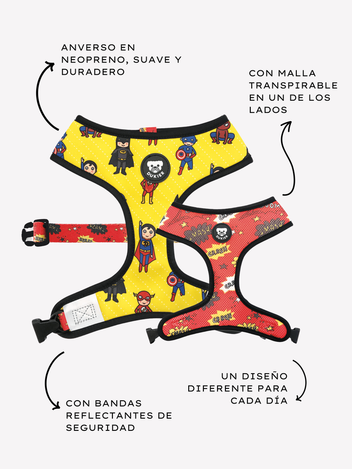 PETTORINA REVERSIBILE PER CANE SUPERDOG