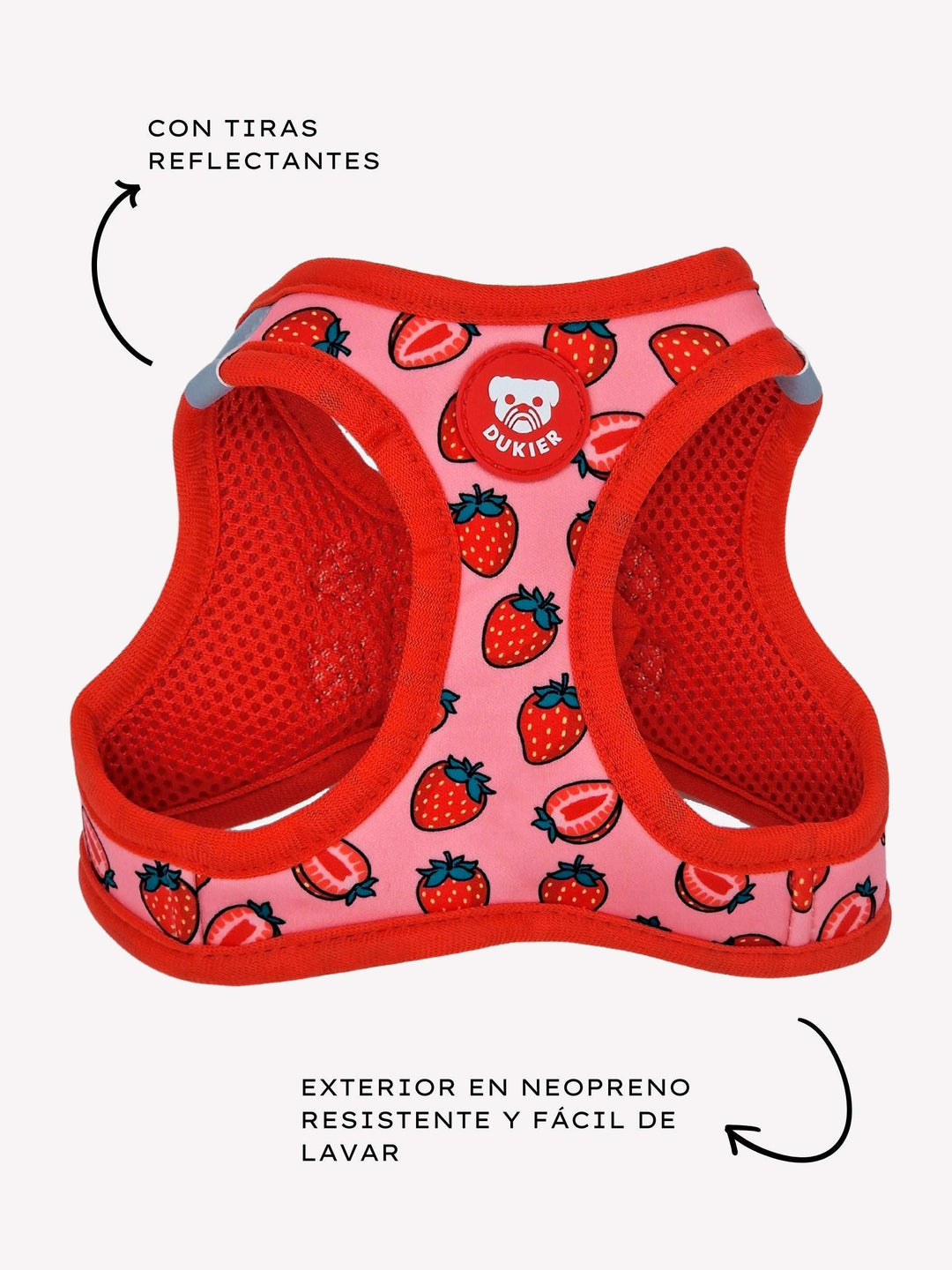 ARNÉS BODY PERRO BERRY LOVE