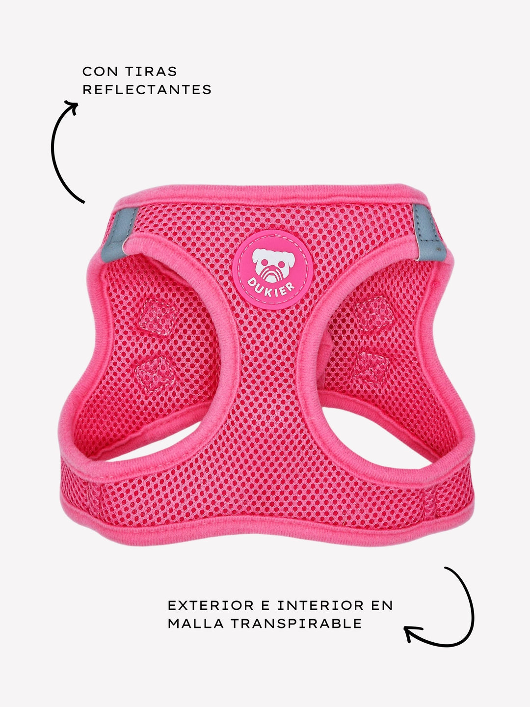 PETTORINA PER CANE BODY PINK