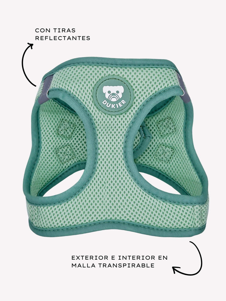 ARNÉS BODY PERRO SOFT GREEN