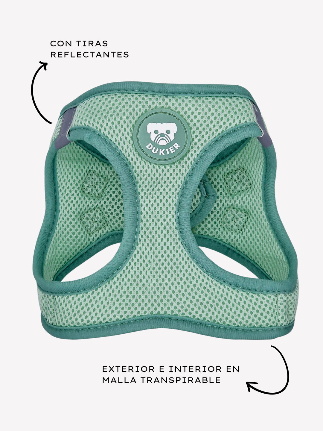 ARNÉS BODY PERRO SOFT GREEN