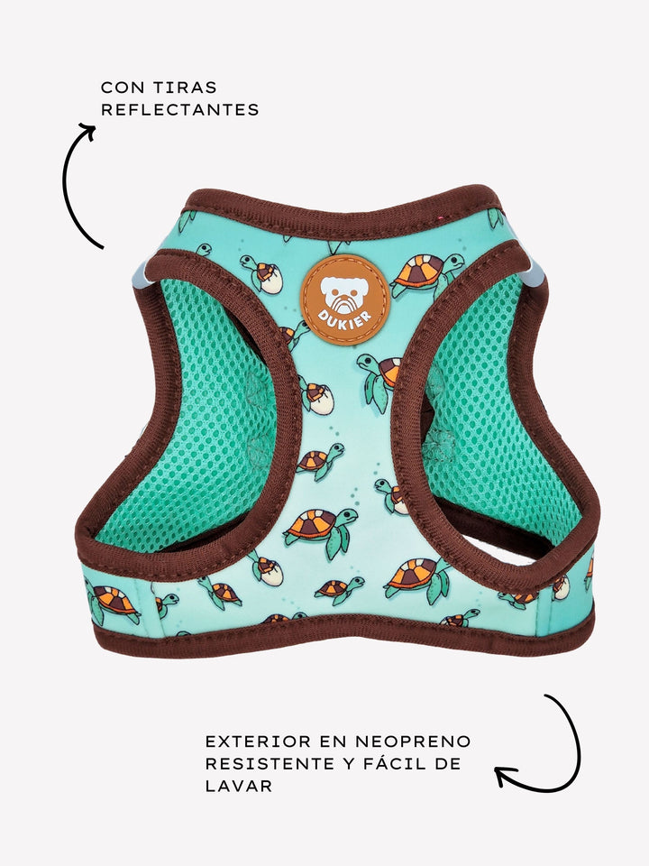 DOG BODY HARNESS TURTLE