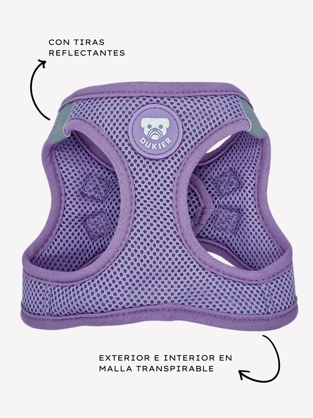 DOG BODY HARNESS VIOLET