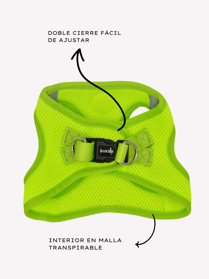 DOG BODY HARNESS LIME