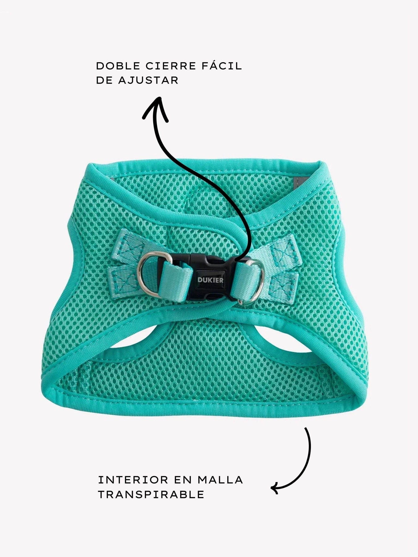 Dog Dog Body Harness Mint – Dukier