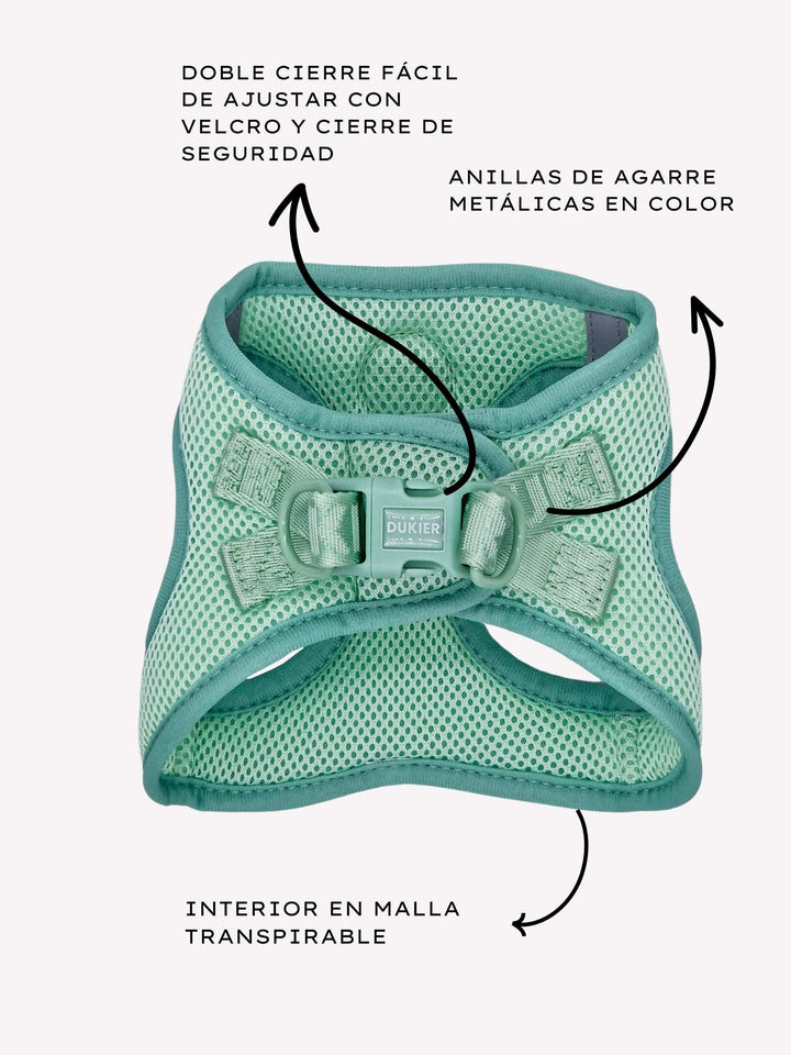ARNÉS BODY PERRO SOFT GREEN