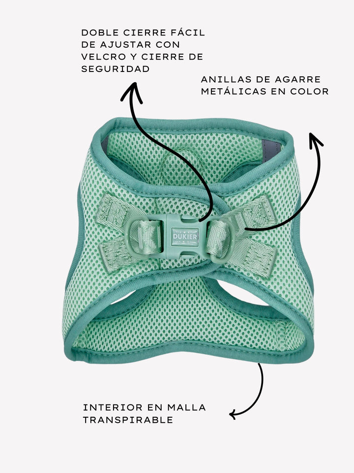 ARNÉS BODY PERRO SOFT GREEN