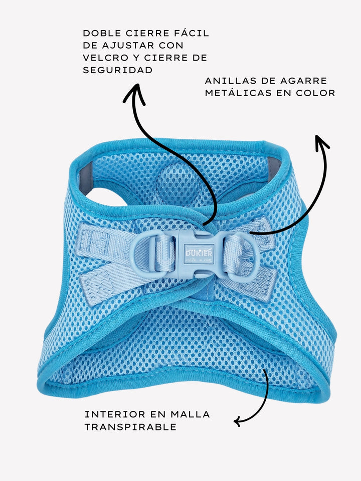ARNÊS BODY PARA CÃES SOFT BLUE
