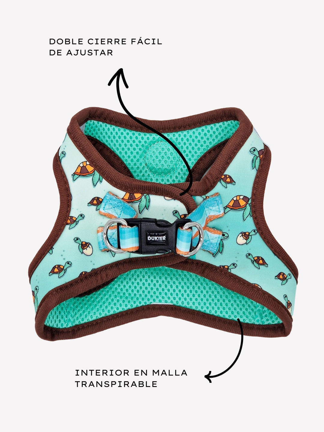 DOG BODY HARNESS TURTLE