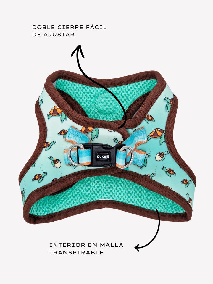 DOG BODY HARNESS TURTLE