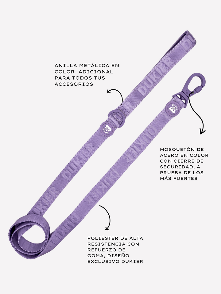 CORREA PARA PERRO VIOLET