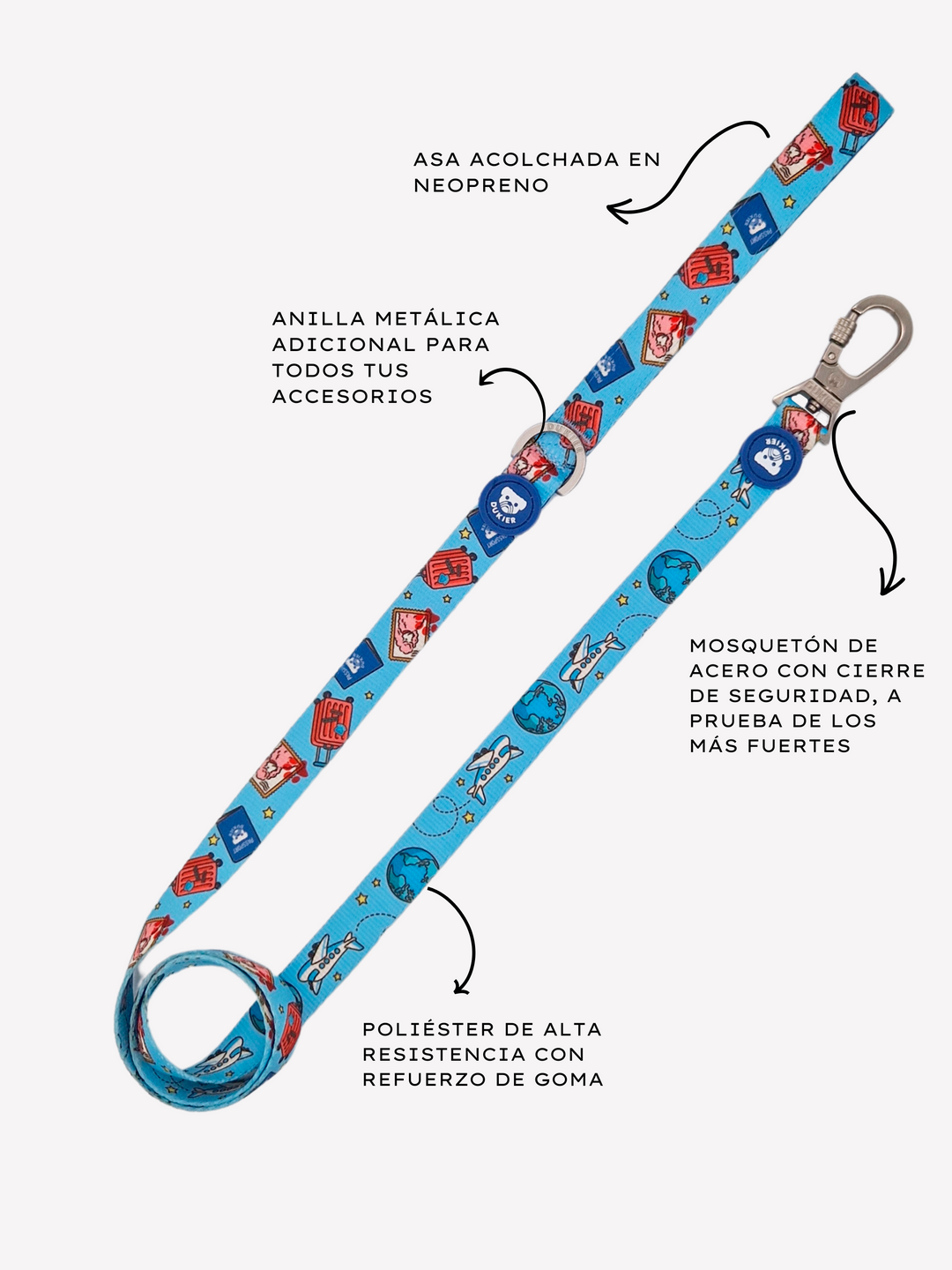 CORREA PARA PERRO DUKITRIP