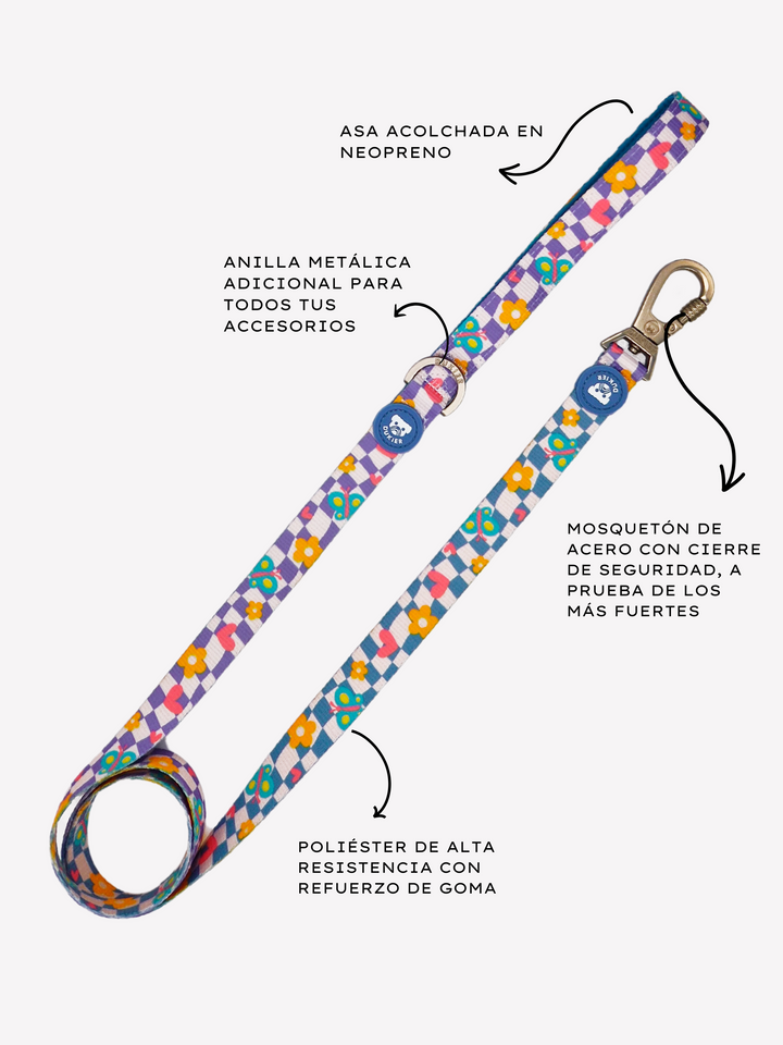 CHESS BOARD LEASH FOR DOGS