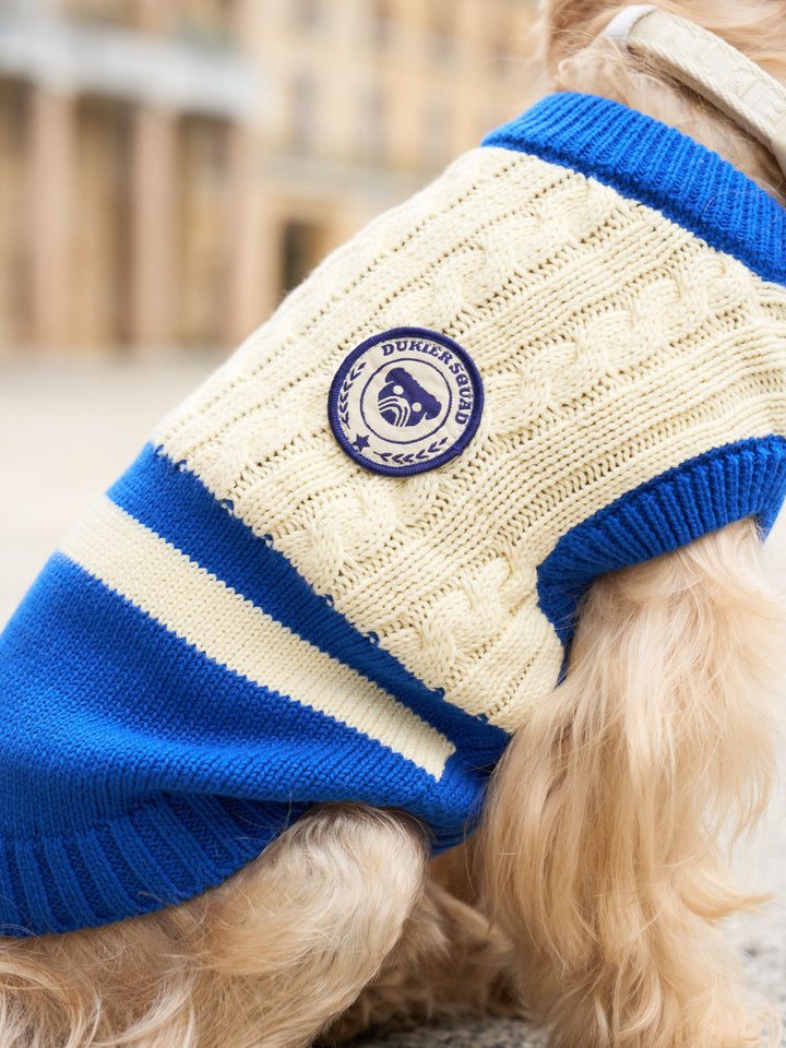 DOG SWEATER BLUE