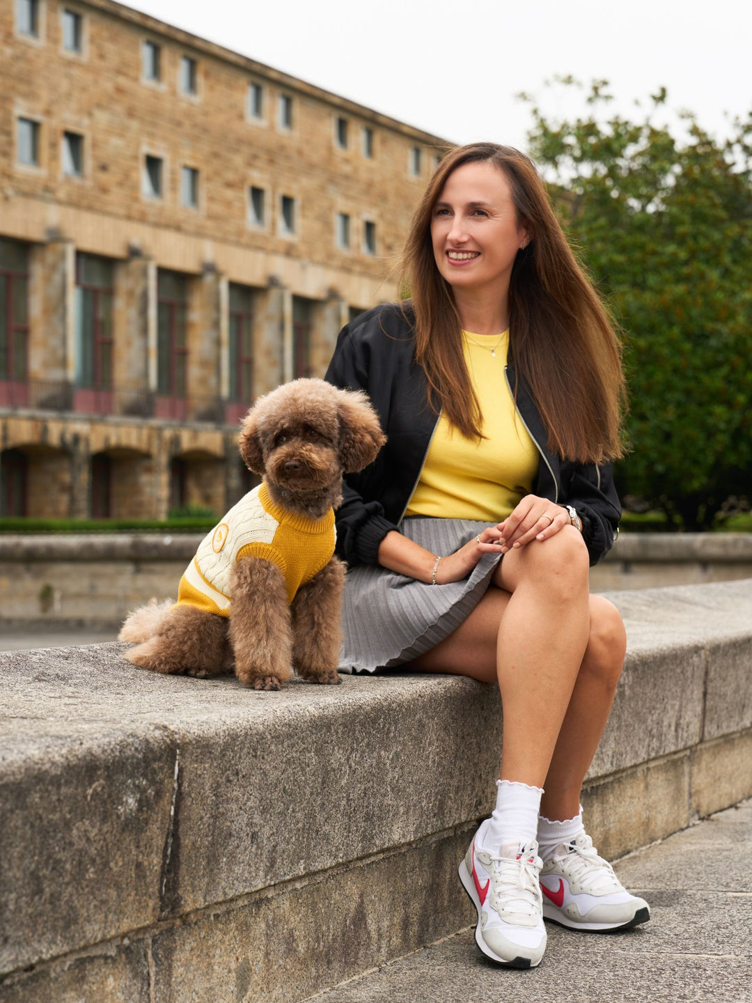 DOG SWEATER YELLOW