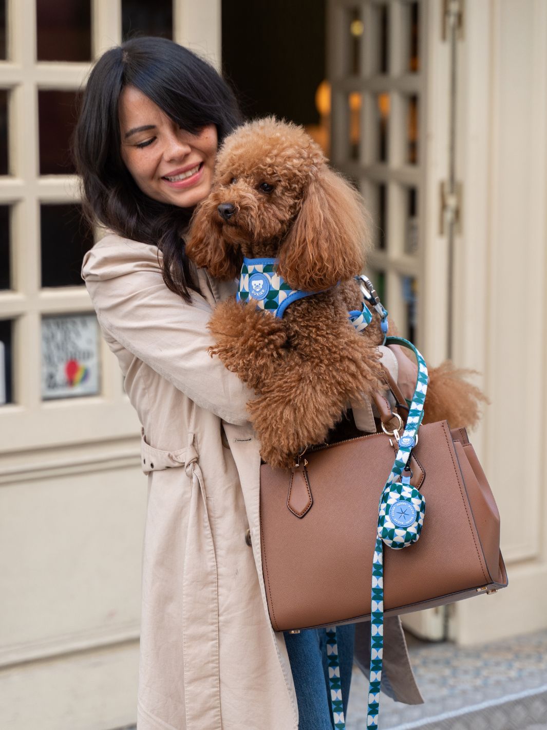 HARNAIS RÉGLABLE KALEIDO RETRO TIDE POUR CHIEN