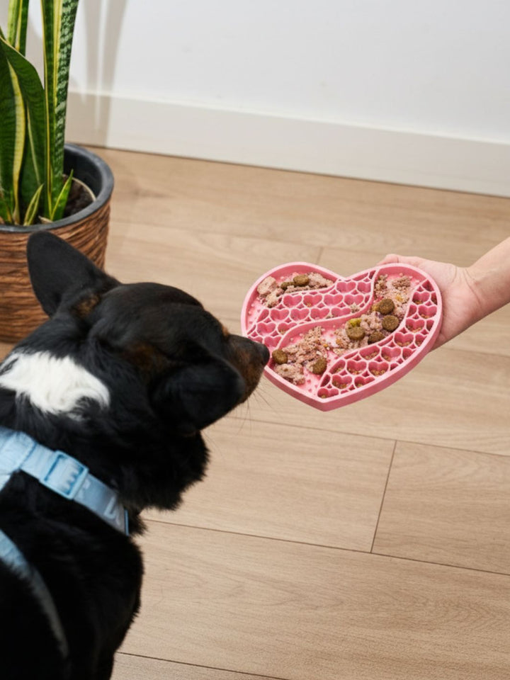 LICK MAT PARA PERRO PINK LOVE