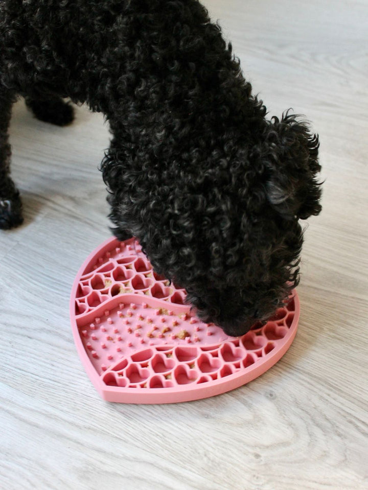 LICK MAT PARA PERRO PINK LOVE