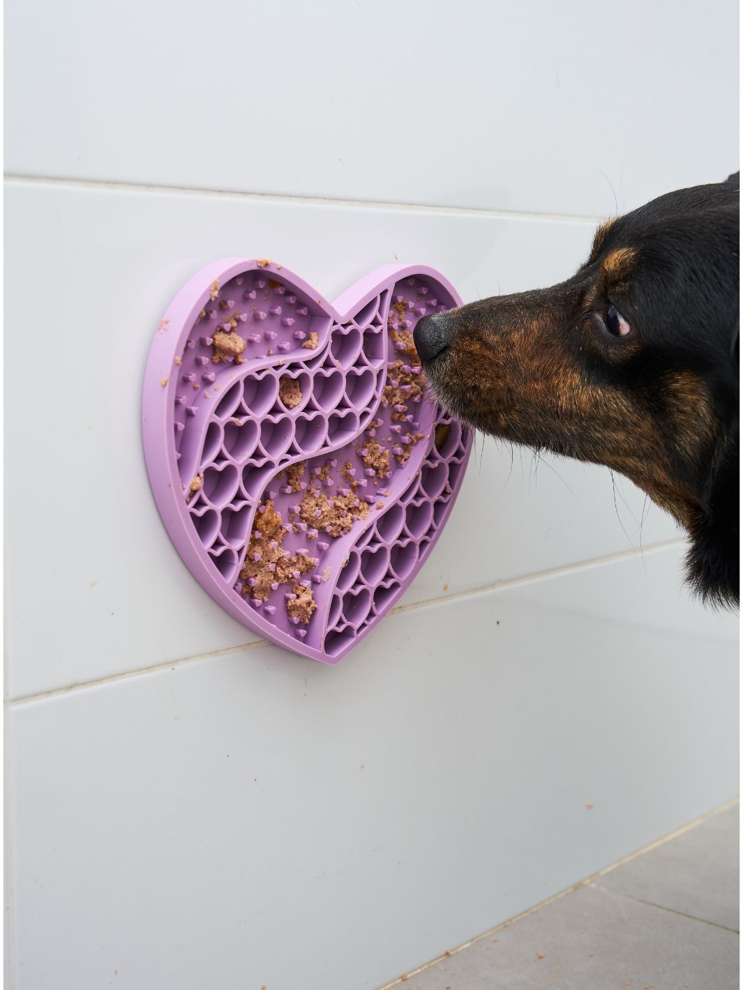 LICK MAT PER CANE PURPLE LOVE