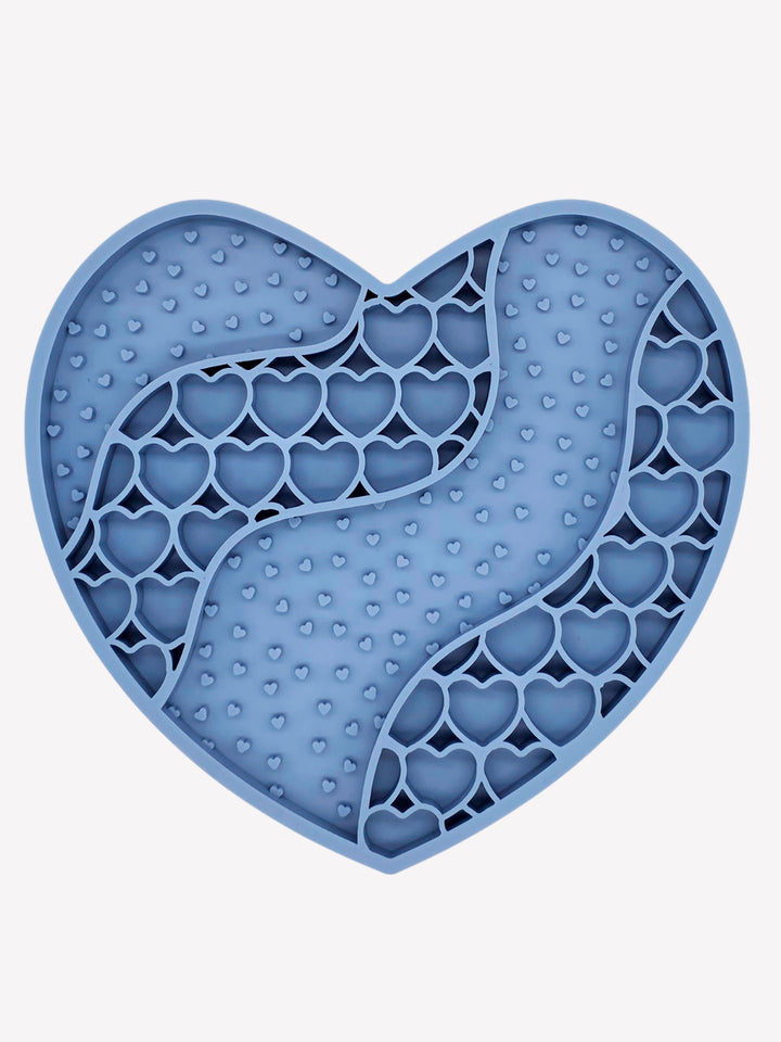 LICK MAT POUR CHIEN BLUE LOVE
