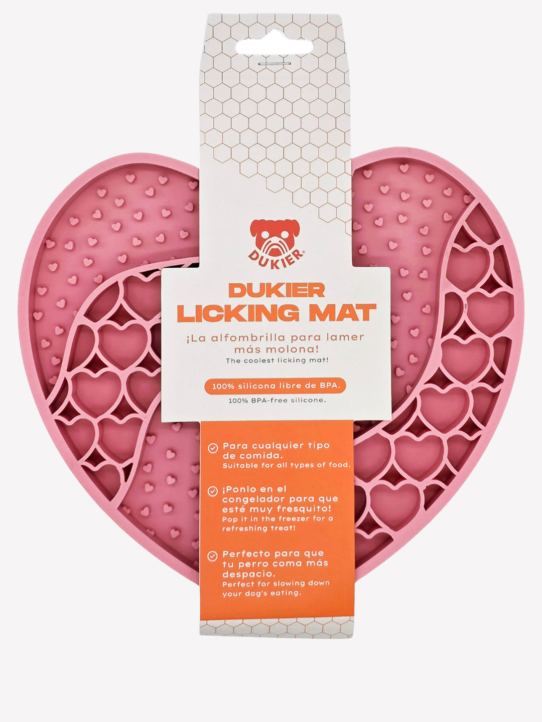 LICK MAT PARA PERRO PINK LOVE