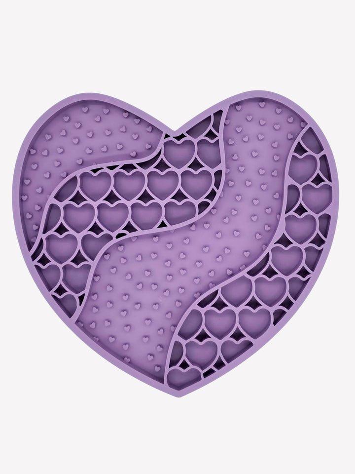 LICK MAT PER CANE PURPLE LOVE