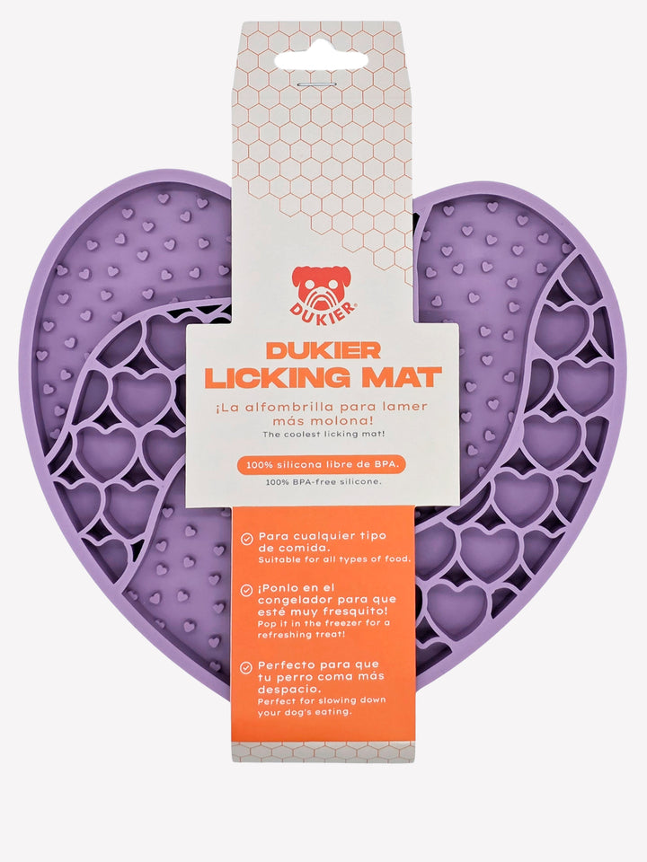 LICK MAT PER CANE PURPLE LOVE