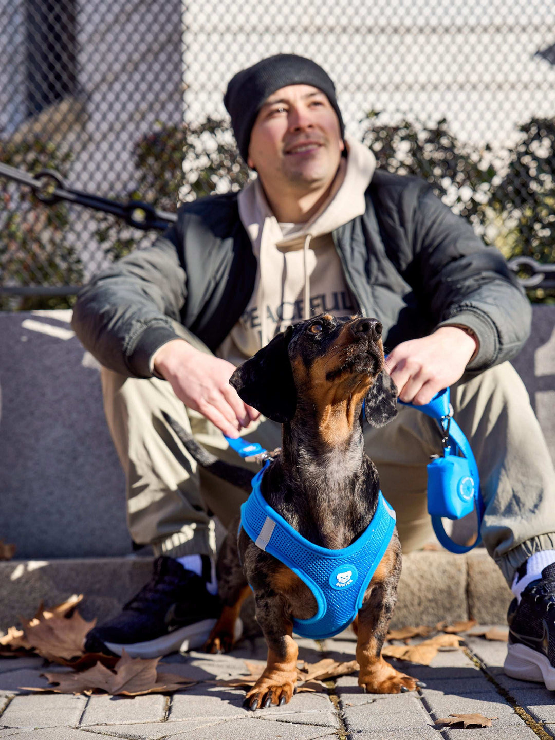 PORTA BOLSAS CACA BLUE