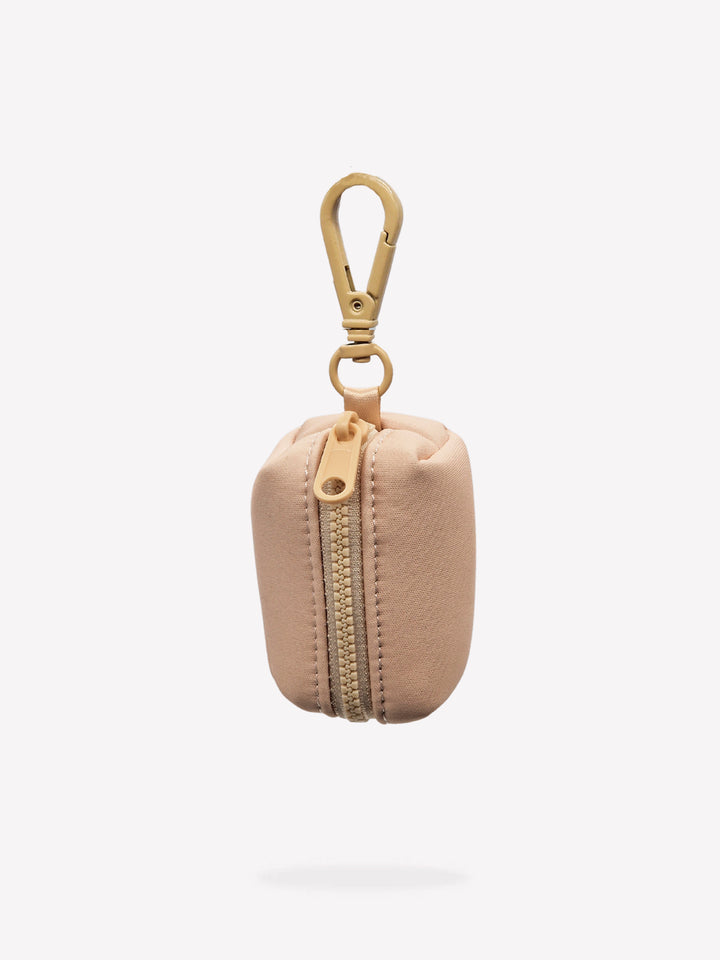 BEIGE POO BAG HOLDER