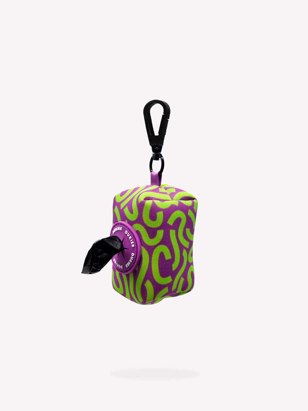 PORTE-SACS POUR CHIEN KALEIDO LIME SWIRL