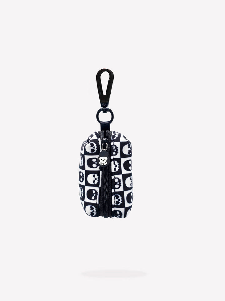 DOG POOP BAG HOLDER SKULLS