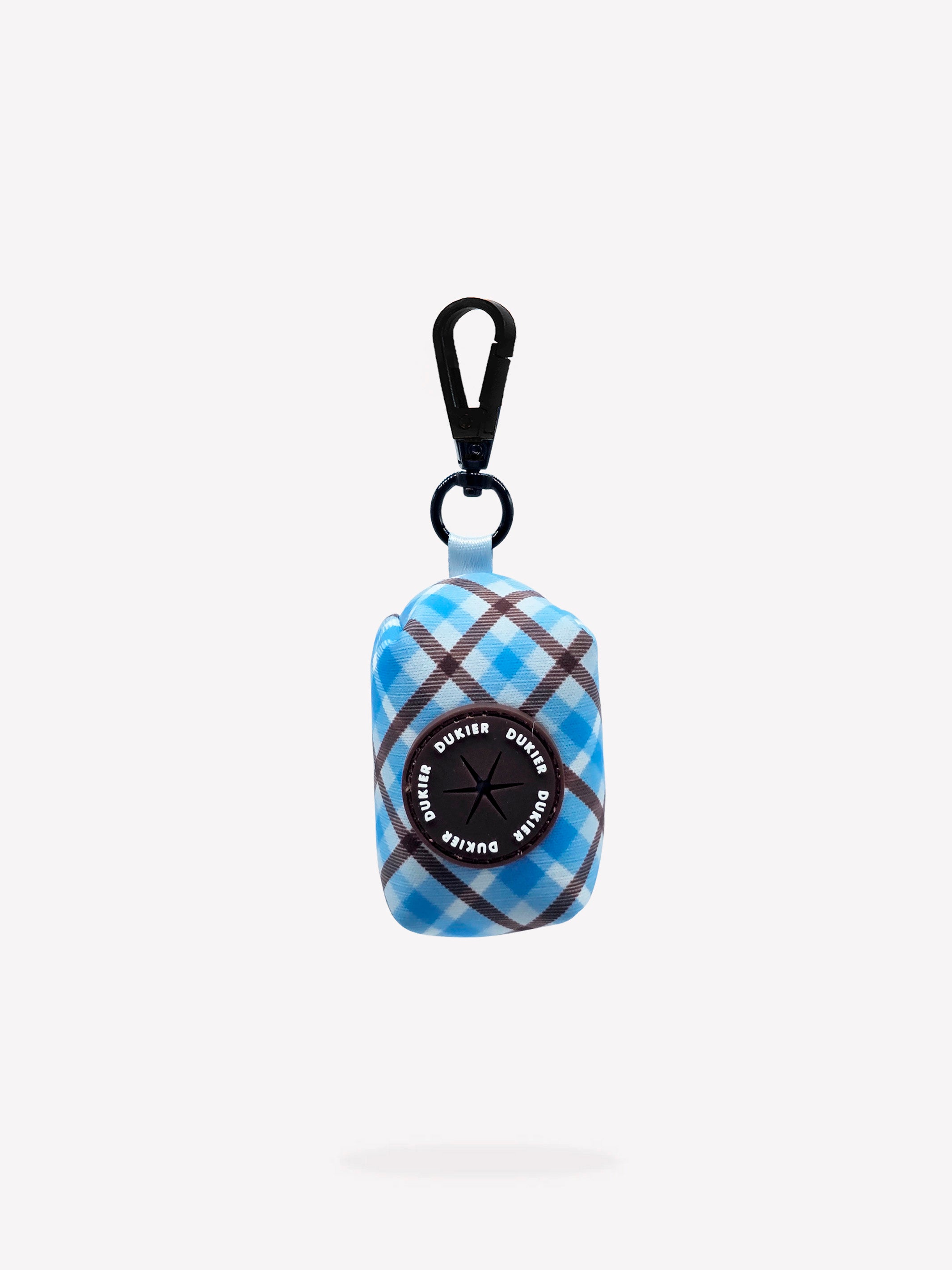 PORTA BOLSAS CACA TARTÁN BLUE MOCCA
