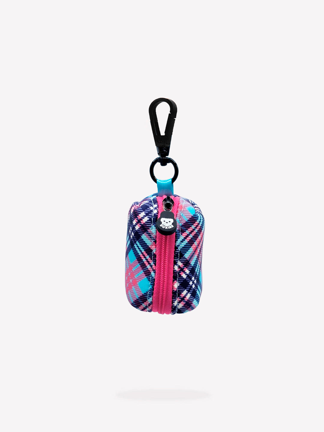 PORTA BOLSAS CACA TARTÁN PINK