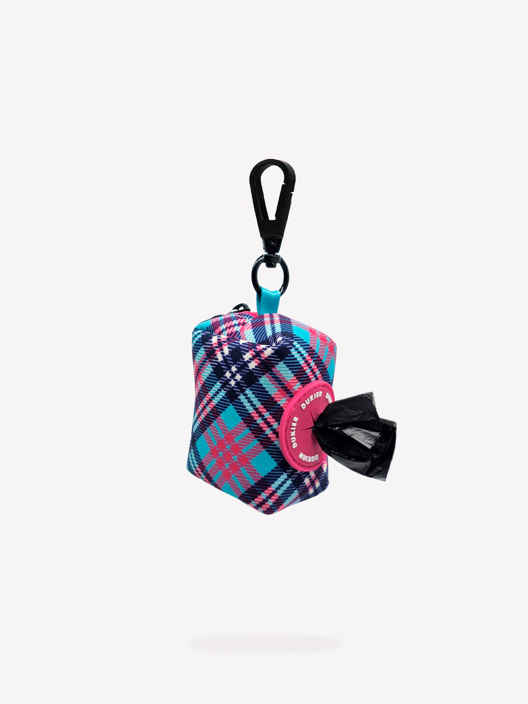 PORTA BOLSAS CACA TARTÁN PINK